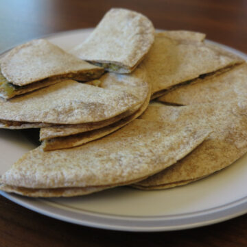 Yummadillas on white plate