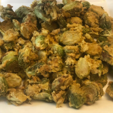 Side of roasted Brussels sprouts