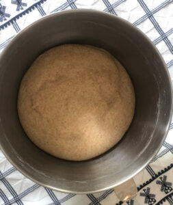 Dough after rise